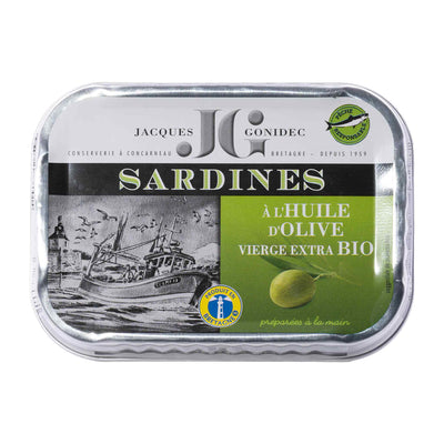 Organic Sardines in Olive Oil