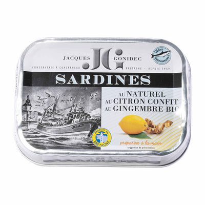 Sardines Natural with Lemon & Ginger