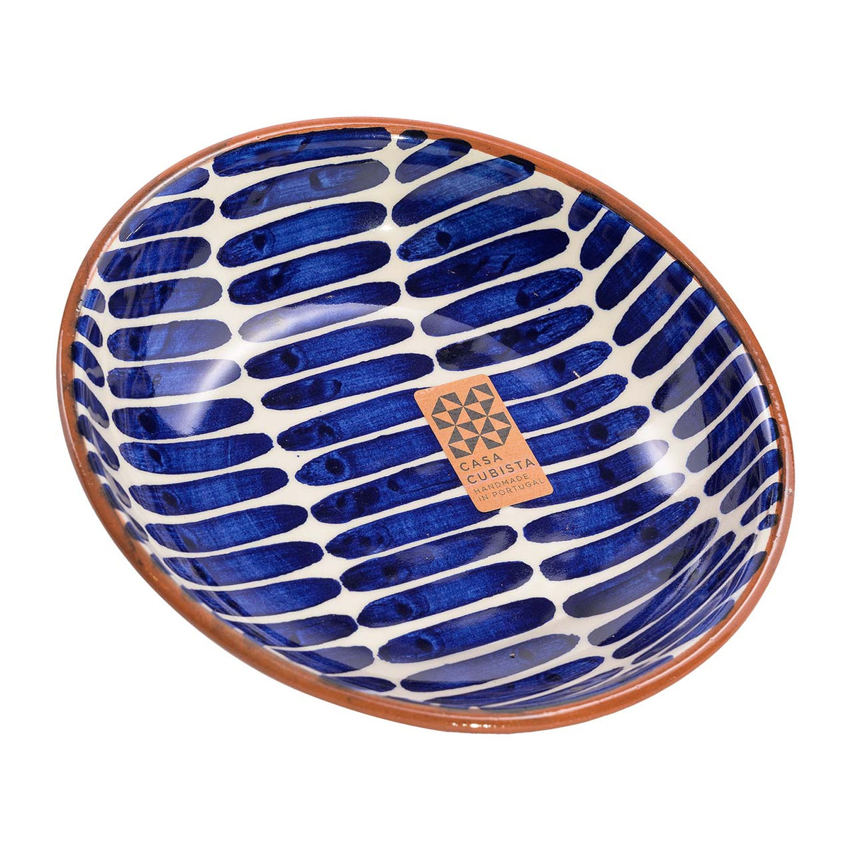 Keramikschale mittel  dash blue