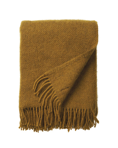 Wool blanket Gotland – caramel