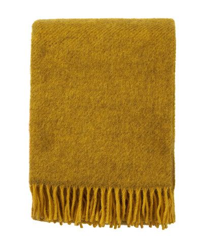 Wool Blanket Gotland – yellow