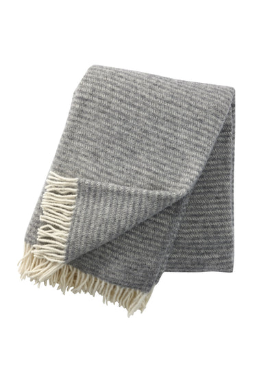 Wool blanket Ralph – light gray