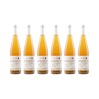 Apfelsaft mit Pfirsich – 6× 750 ml