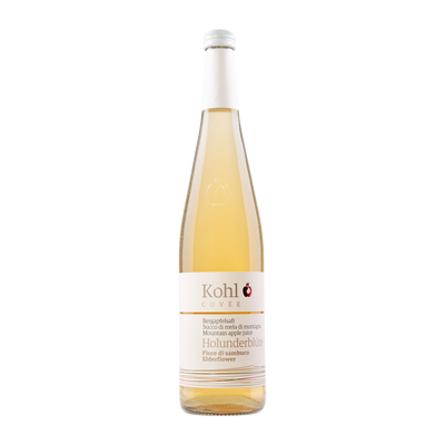 Apfelsaft mit Holunderblüte