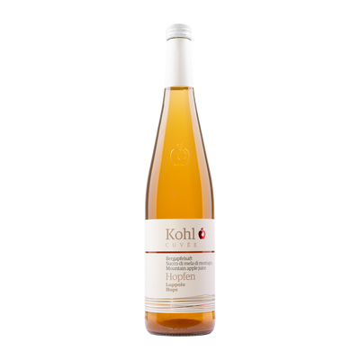 Apfelsaft mit Hopfen