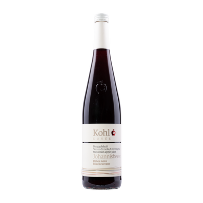Apfelsaft mit Johannisbeere