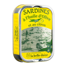 La belle iloise  Ölsardinen mit Zitrone