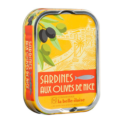 Sardines with Niçoise Olives