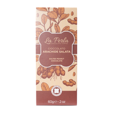 La Perla di Torino Weiße Schokolade – Arachide Salata, 60 g