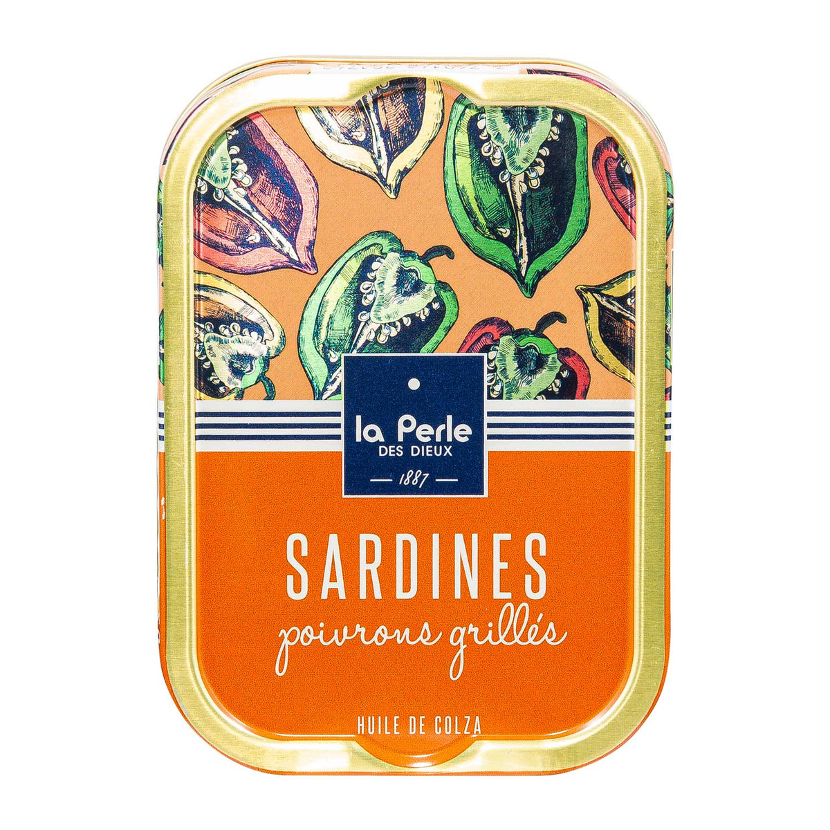 La Perle des Dieux  Ölsardinen mit gegrillter Paprika