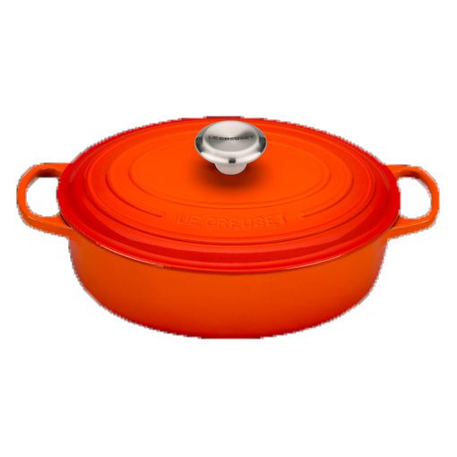 Le Creuset  Bräter Oval  27cm Ofenrot