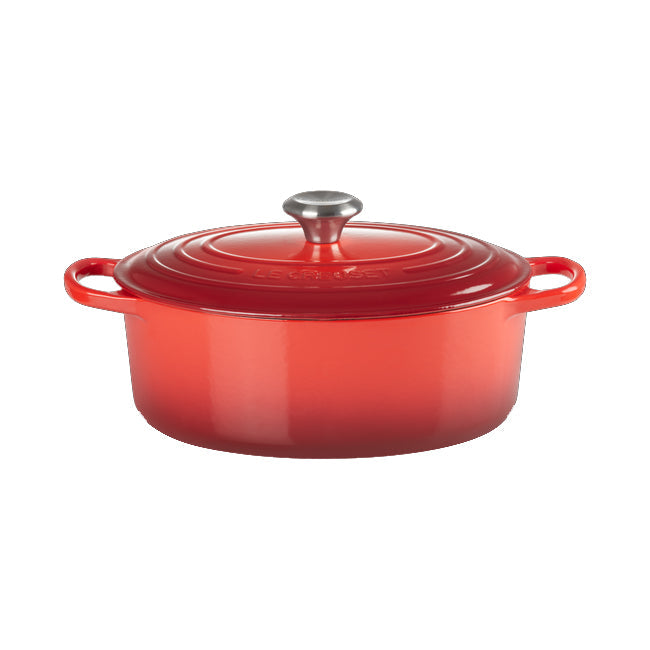 Le Creuset  Bräter Oval  Kirschrot
