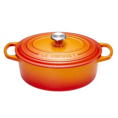 Bräter Oval – 31cm Ofenrot
