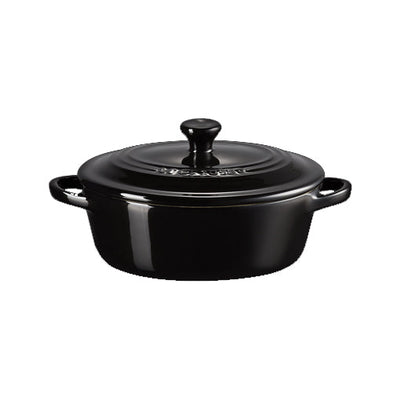 Mini Cocotte Oval – Black