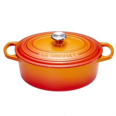 Bräter Oval – 33cm Ofenrot