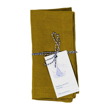 Linen Tales  Leinen Servietten  Moss Green  2er Set