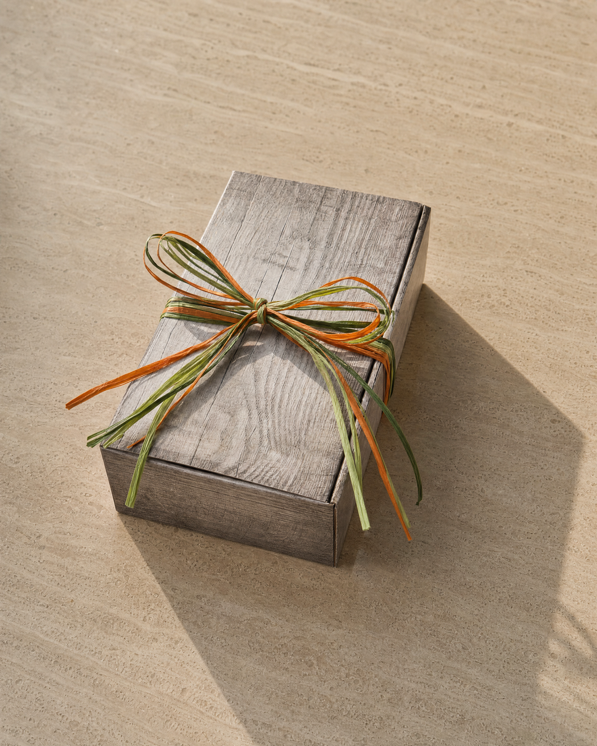 Marillen-Geschenk im 2er Karton — verpackt mit Schleife