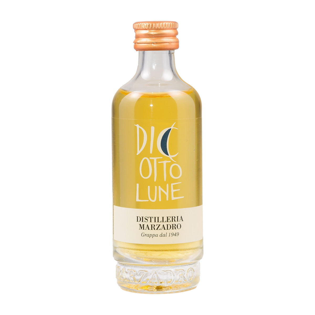 Marzadro Grappa  Diciotto Lune  Miniatur