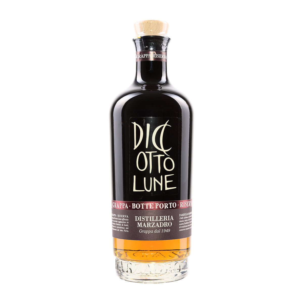Marzadro Grappa  Diciotto Lune Botte Porto  700ml
