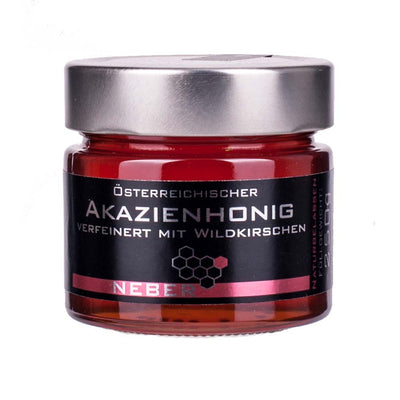 Acacia Honey with Wild Cherries