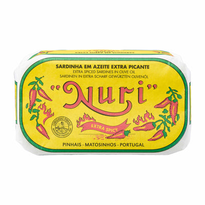 Sardines in extra hot olive oil