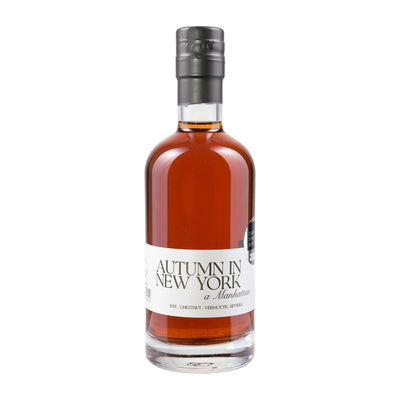 Autumn in New York a Manhattan Premix Cocktail