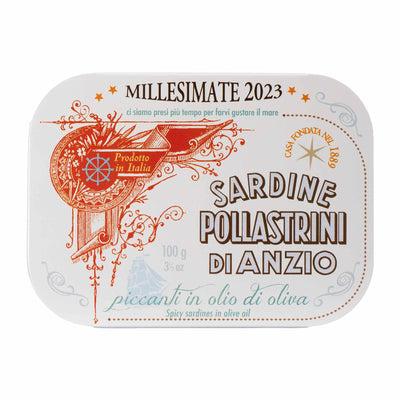 Vintage Sardines with Chili