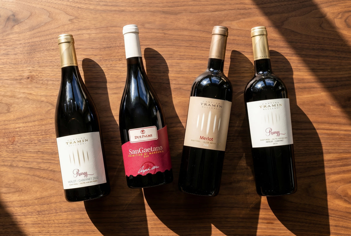 Rotwein Italien — Lagrein & Vernatsch Südtirol | ginusslande.com