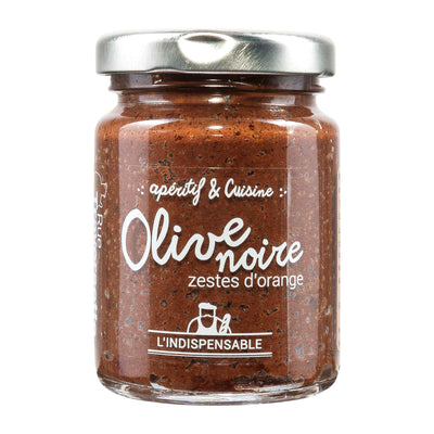 Schwarze Olivencreme