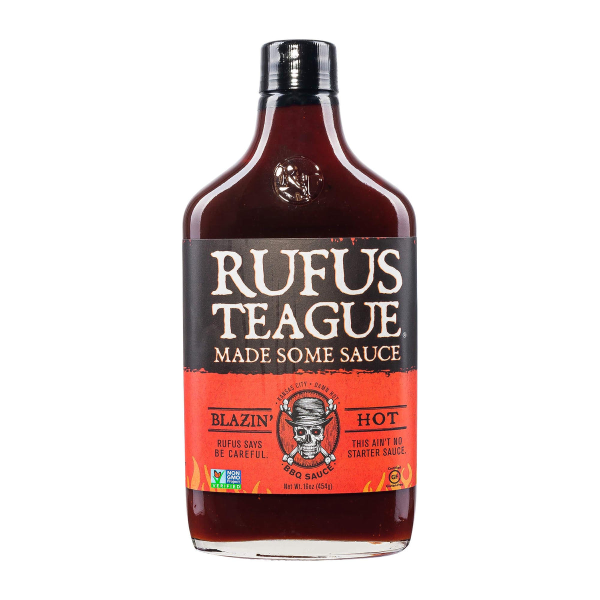 Rufus Teague  Blazin Hot BBQ Sauce