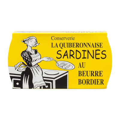 Sardinen zum Braten mit Bordier Butter