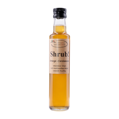Shrub Orange-Cardamom Sirup