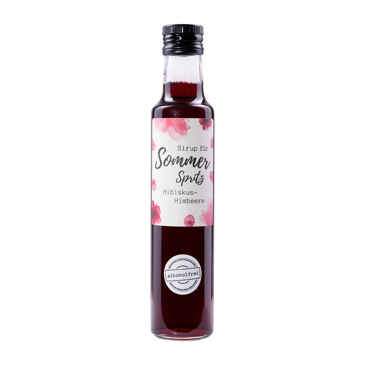 Sommer Spritz Sirup Hibiskus-Himbeere