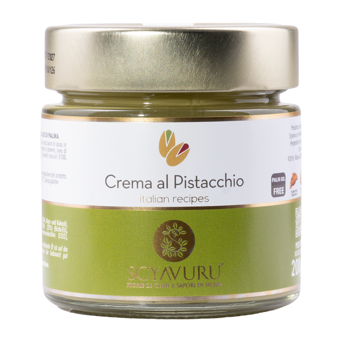 Scyavuru Crema Pistacchio Pistaziencreme