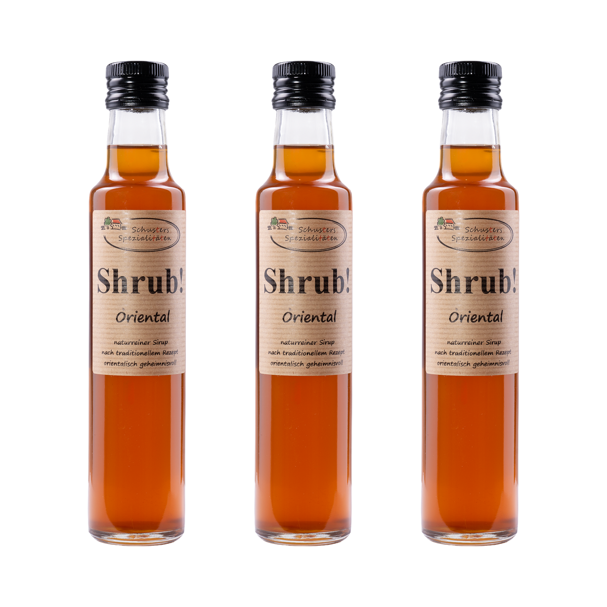 Shrub Oriental Sirup — 3× 250 ml