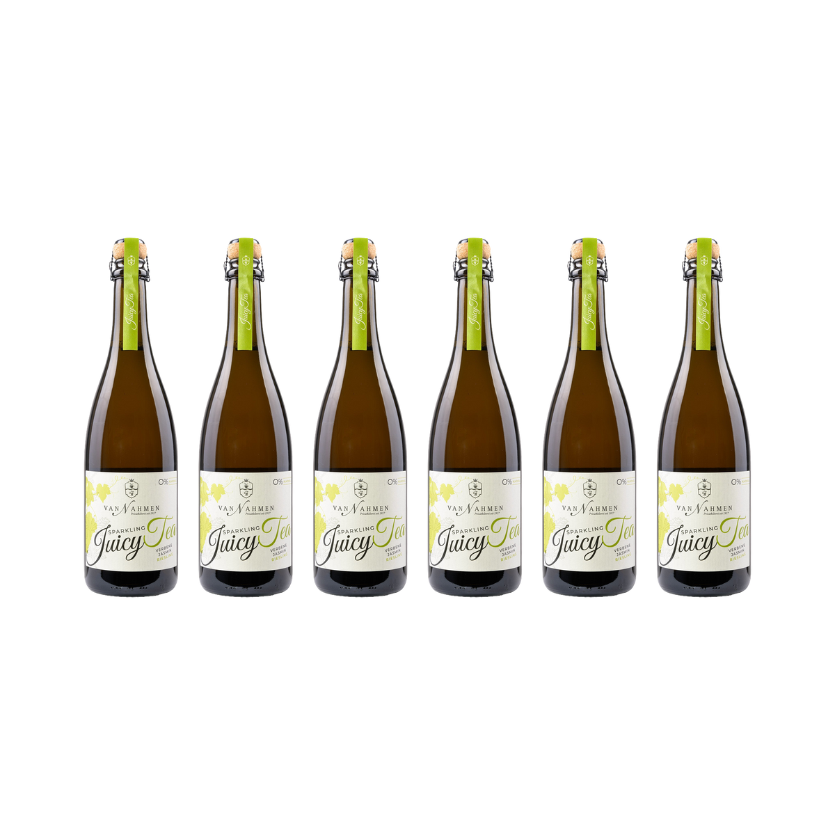 Sparkling Juicy Tea Verbene-Jasmin-Riesling — 6× 750 ml