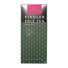 Purissima Maxima Bergminze – Kakaotafel 70 % von Tiroler Edle