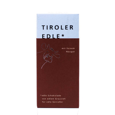 Chocolate with nougat