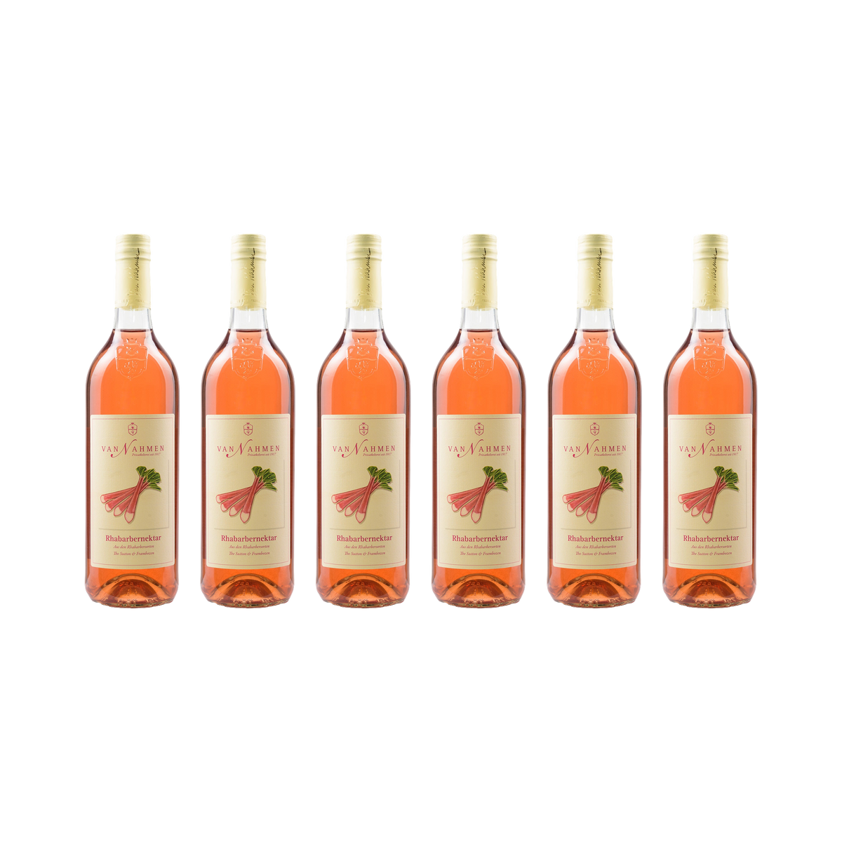 Rhabarbernektar — 6× 750 ml