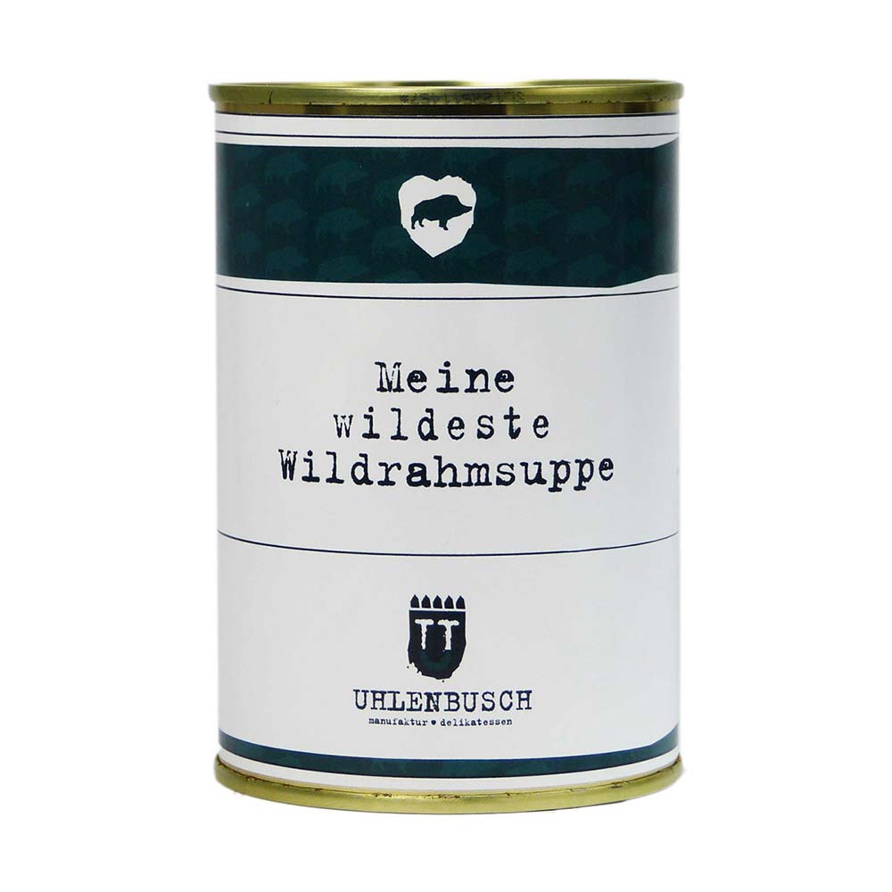 Manufaktur U  Wildrahmsuppe  400g