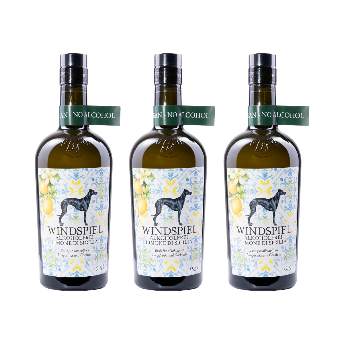 Limone di Sicilia alkoholfrei — 3× 500 ml