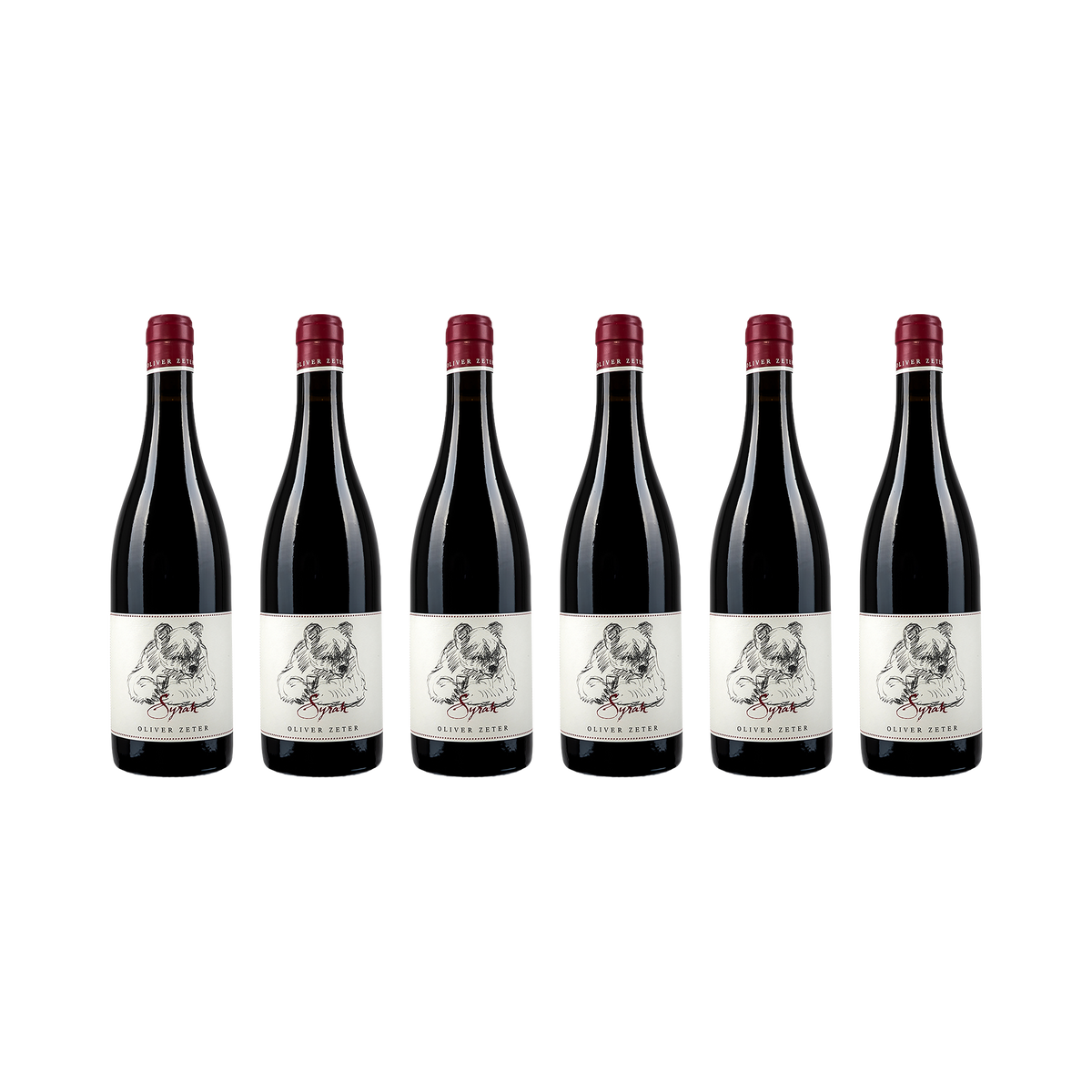 Oliver Zeter 6er-Set — Syrah 2017