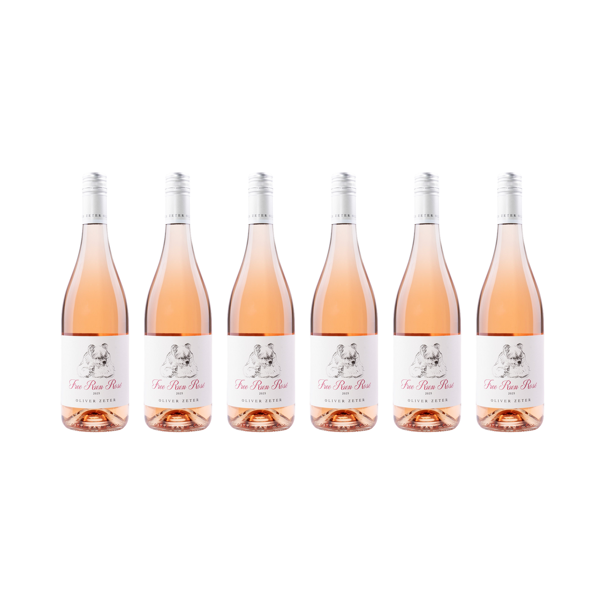 Free Run Rosé – 2025 — 6× 750 ml