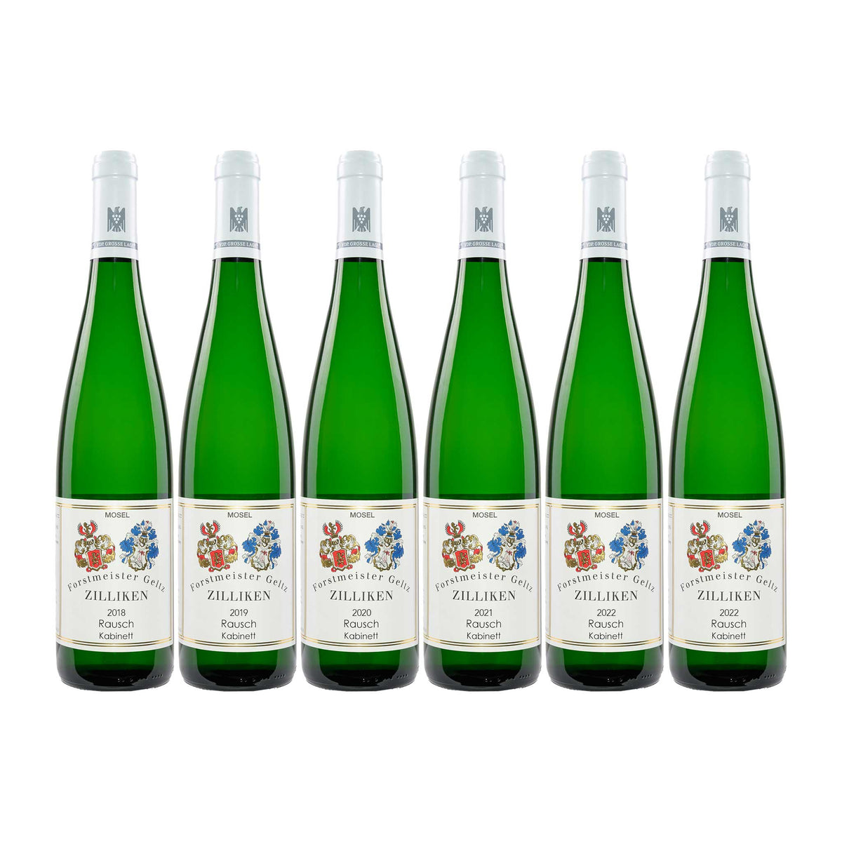 Zilliken  Rausch Riesling Kabinett  Vertikale