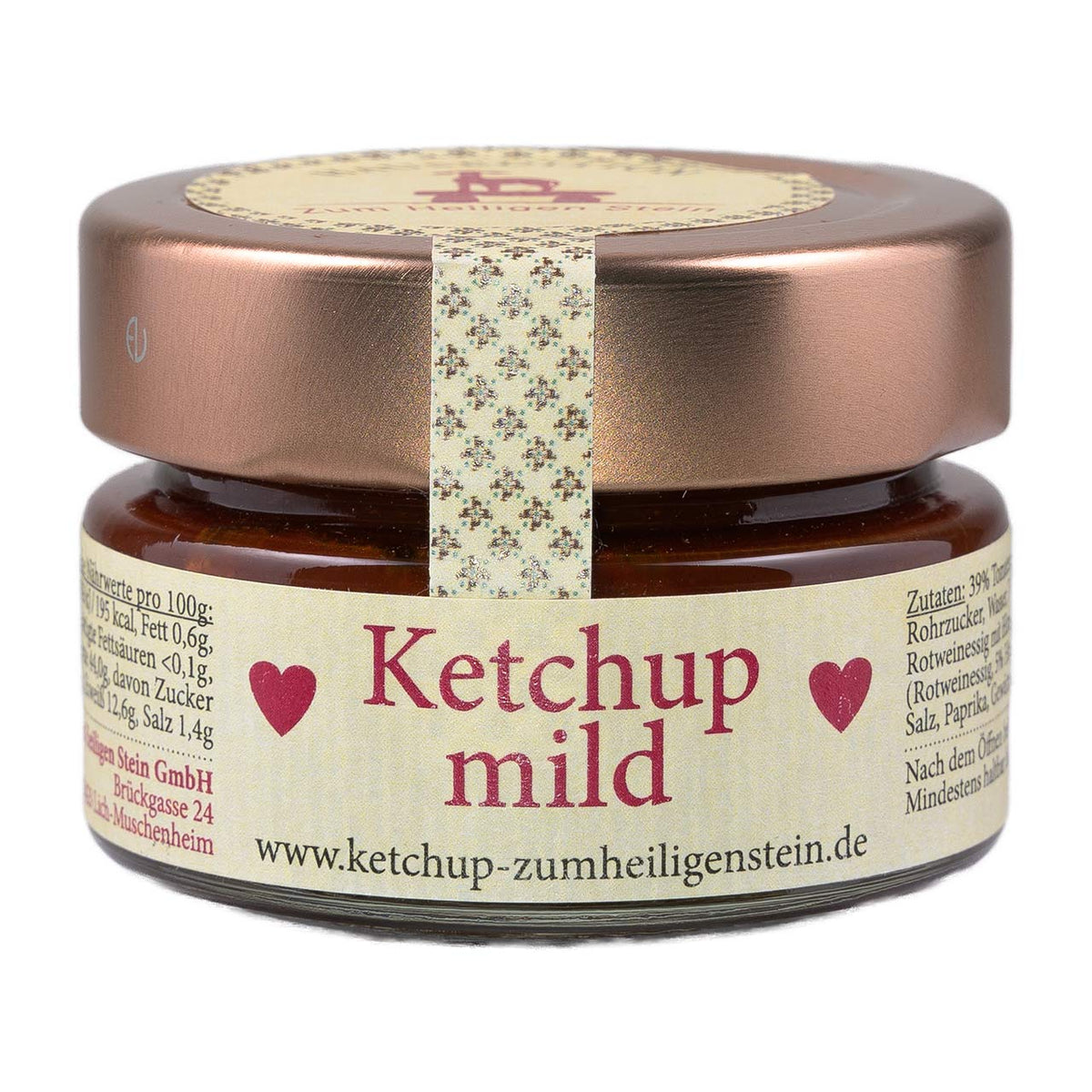 Zum heiligen Stein  Ketchup mild  75g